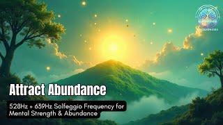 Solfeggio Flow for Mental Strength & Abundance | Loopable Calm Frequency