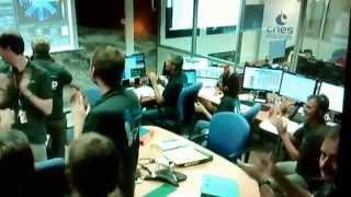 Rosetta Mission - Extremely Excited Scientist