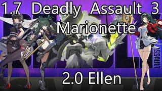 Zenless Zone Zero 2.0. Deadly Assault 1.7-3 Marionette 25574. She's so fun now! | M0W0 | Ellen