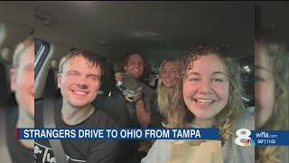 Four strangers drive to Cleveland from Tampa after their cancelled flight