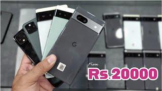 Google Pixel Stock from Rs.20000/- | Pixel 4a Pixel 6 Pixel 7 & more..