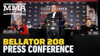 Bellator 208: Fedor vs. Sonnen Pre-Fight Press Conference - MMA Fighting