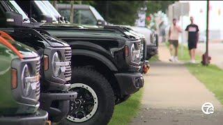 Inside Bronco Nation at Woodward Dream Cruise