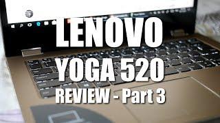 Lenovo Yoga 520 (Flex 5) Review Part 3 - Laggy YouTube Video Playback Solved