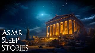 ASMR Greek Mythology: 14 stories to fall asleep (Odyssey, Troy, Orpheus, Pandora, Heracles...)