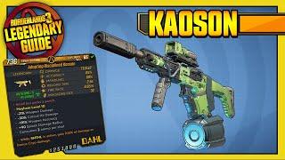 Borderlands 3 | KAOSON - BUFFED!! | Legendary Item Guide