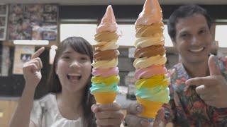 Japanese Ice Cream Flavor Challenge  ONLY in JAPAN #34