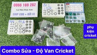 Sửa Van Cricket, Phụ Kiện Sửa Van Cricket, Lò Xo Đĩa Mubea Đức, Gioăng Sim Van Cricket Các Loại