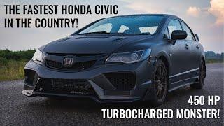 450HP R18 HONDA CIVIC - TURBOCHARGED!!