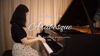 Burgmüller - "Arabesque" Op. 100, No. 2 | Cathleen Kwok