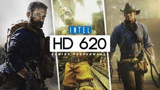 Intel HD 620 Gaming Performance 2020!