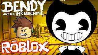 БЕНДИ ПОЙМАЕТ ТЕБЯ! - Bendy And The Ink Machine + ROBLOX / РОБЛОКС