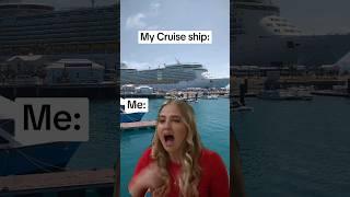 Happiest person on Earth when on a Cruise?!  #cruisememe #cruiseaddict