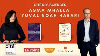 Yuval Noah Harari and Asma Mhalla on AI, Democracy, and the Future of Humanity | Cité des Sciences