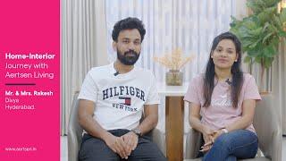 Rakesh & Divya's Dream Interiors Unveiled in 45 Days - Witness the Transformation | Testimonial