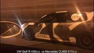 VW Golf R AGP Motorsport vs Mercedes CL600 vs Audi RS4 MTM520