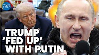 Russia ramps up ‘apocalyptic’ strikes as Trump says he’s ‘not happy’ with Putin