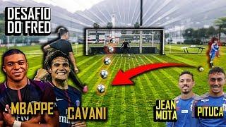 Desafio do Cavani e Mbappé com Jean Mota e Pituca