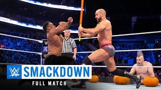 FULL MATCH: Big E vs. Cesaro - Trick or Street Fight: SmackDown, Oct. 30, 2018