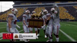 Battle For The Heartland Trophy  - EA Sports College Football 25 - Wisconsin vs Iowa