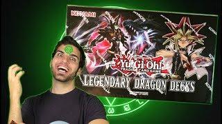 Best YuGiOh 2017 Legendary Dragons Deck Opening & Review! The Dragons of Atlantis Return. OH BABY!!