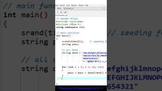 Password Generator in C++ | Get Unhackable Passwords 