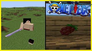 TRY A NEW DEVIL FRUIT?! Minecraft One Piece Mod