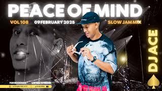 SLOW JAM MIX 2025 | 09 FEBRUARY | PEACE OF MIND VOL 108 | DJ Ace ️