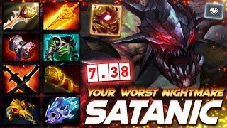 Satanic Lifestealer 7.38 Waling Dead - Dota 2 Pro Gameplay [Watch & Learn]