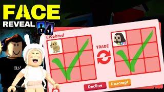 Face Reveal If I Lose Trading Race! Roblox Adopt Me