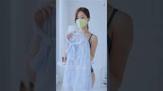 MINI DRESS TRY ON HAUL BY Jessica | Girl In mask | Ep.148 @JessicaInMask