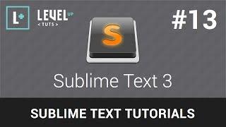 Sublime Text Tutorials #13 - Sublime Text 3