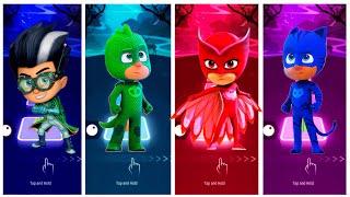 PJ Masks - Romeo  Gekko  Owlette  CatBoy  Tiles Hop EDM Rush