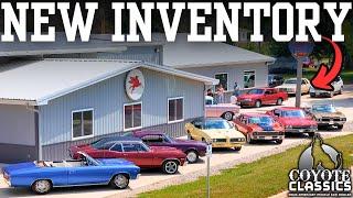 We Have New Classic Car Inventory!! Lot Walk Around