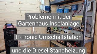 Unsere Victron Inselanlage im Garten mit Vevor Diesel Standheizung #pv #solar #diesel #diy #blackout