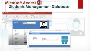 Creating students management database in Microsoft Access \ Full tutorial