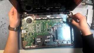 Как разобрать HP Pavilion G6, G7 (hp pavilion G6, G7 disassembly)