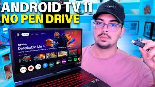 Android TV Pixel 11 Portable: How to install directly on a pen drive (Quick and Easy)