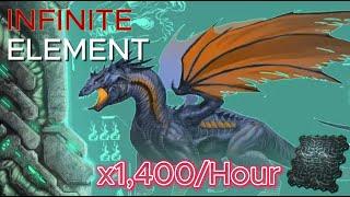 How to run dragon boss fight for infinite element | Ark: Survival Ascended PVP smalltribes