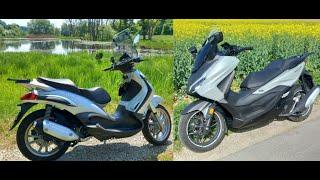 Honda Forza 125 vs. Piaggio Beverly 125