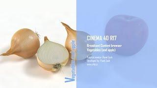 Vegetables - CINEMA 4D R17 Content browser object