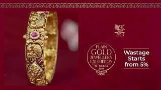 Plain Gold Jewellery Exhibition on 15th - 30th July by Sri Krishna Jewellers, Rd.10, Banjara Hills