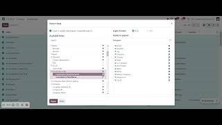 Exporting Contacts - Odoo 17