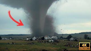 INSANE TORNADO DESTROYS HOMES! (Scary Tornado Footage)