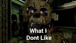 What I didn't like about LostPawPlay's FNaF 3 Plus