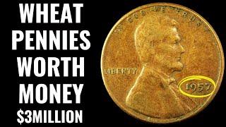 Unbelievable! 1957 Wheat Pennies With No Mint Mark Could Be Worth Millions!