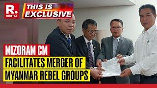 Mizoram CM Facilitates Merger Of Myanmar Rebel Groups Amid Centre's Concerns