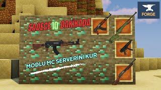 『 MİNECRAFT KENDİ MODLU SUNUCUNU OLUŞTUR 』 (ATERNOS KULLANMA)