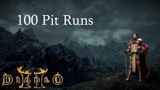 D2: LoD - 100 Pit Runs w/ Hammerdin (untwinked)