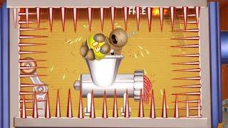 The Buddy  Sleeps In Meat Grinder | Kick The Buddy Game Hot 2019